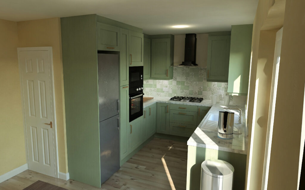 CAD Designed Kitchen